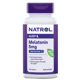 Natrol, Melatonin, 5 mg, Time Release, 100 Tabs