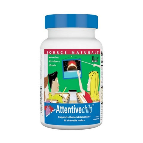 Source Naturals, Attentive Child, 30 Tabs