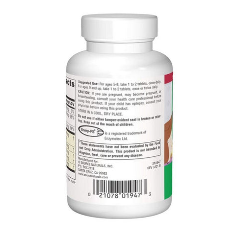 Source Naturals, Attentive Child Sweet And Tart, 120 Tabs