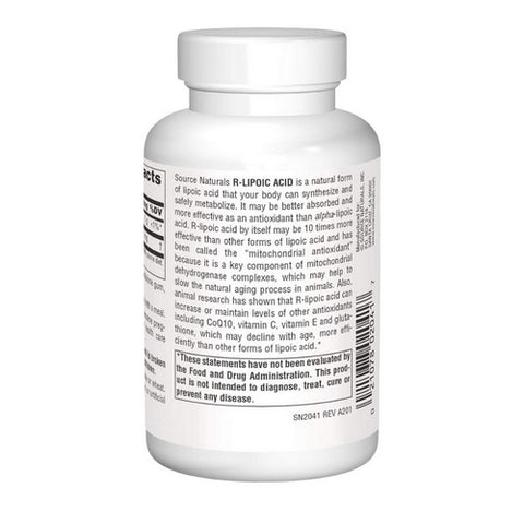 Source Naturals, R-Lipoic Acid, 100 MG, 120 Tabs