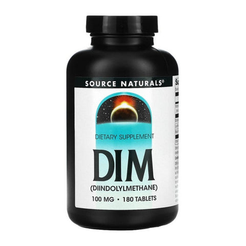 Source Naturals, Dim, 100 MG, 180 Tabs