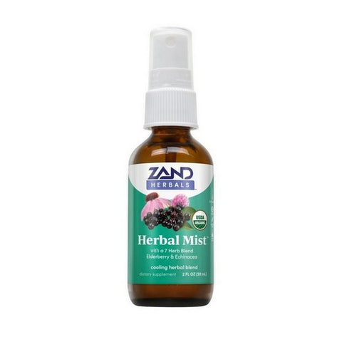 Zand, Herbal Mist Throat Spray, Organic 2 Fl Oz