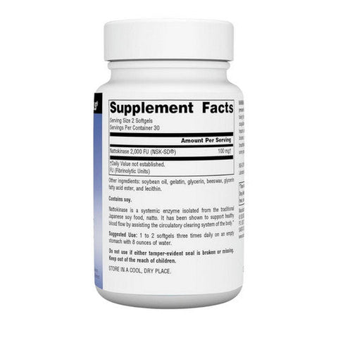 Source Naturals, Nattokinase, 50 mg, 60 Softgels Source Naturals