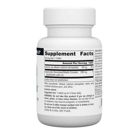 Source Naturals, Sod Power, 250 Mg, 30 Tabs Source Naturals
