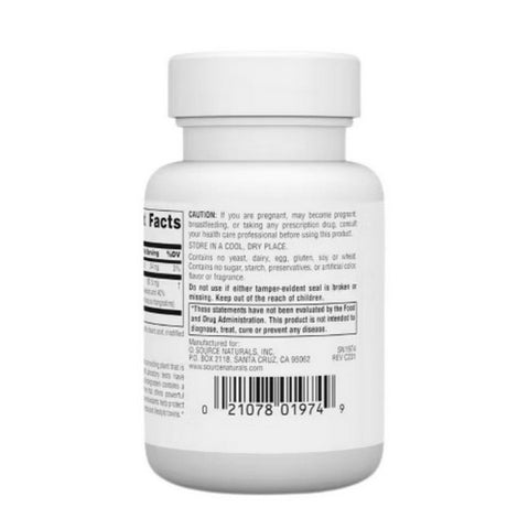 Source Naturals, Mangosteen, 187.5 mg, 60 Tabs