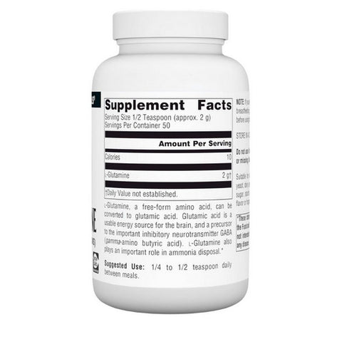 Source Naturals, L-Glutamine, 3.53 oz (100 gms)