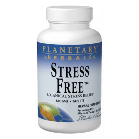 Planetary Herbals, Stress Free, 810 mg, 180 Tabs