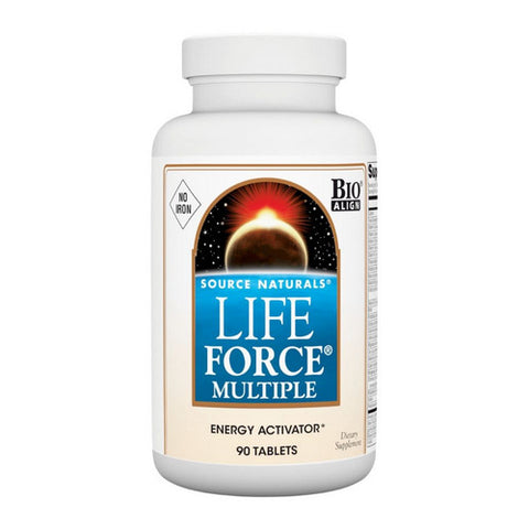 Source Naturals, Life Force Multiple-No Iron, 90 Tabs