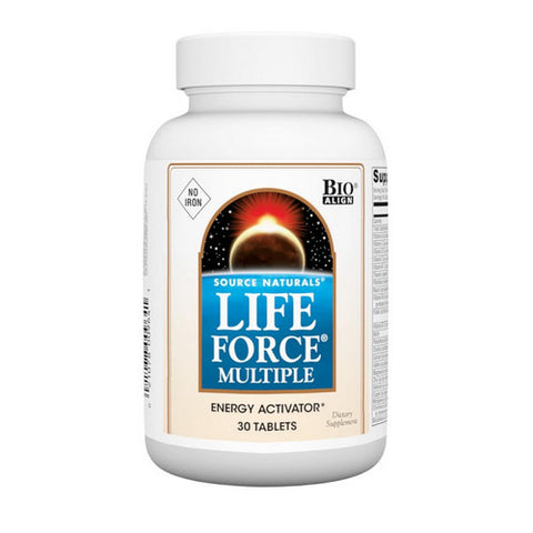 Source Naturals, Life Force Multiple-No Iron, 30 Tabs