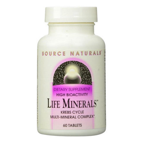 Source Naturals, Life Minerals, 60 Tabs Source Naturals