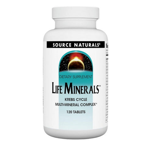 Source Naturals, Life Minerals, 120 Tabs