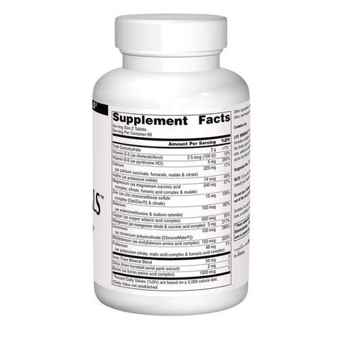 Source Naturals, Life Minerals No Iron, 120 Tabs Source Naturals