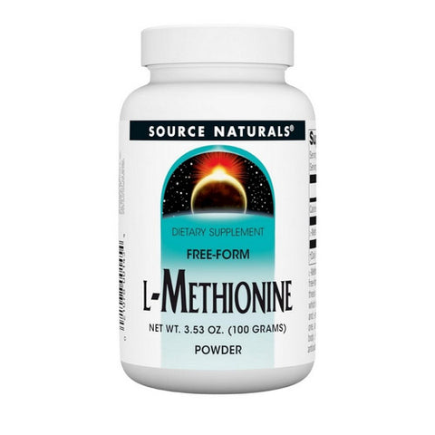 Source Naturals, L-Methionine Powder, 100 gm 3.53 Oz
