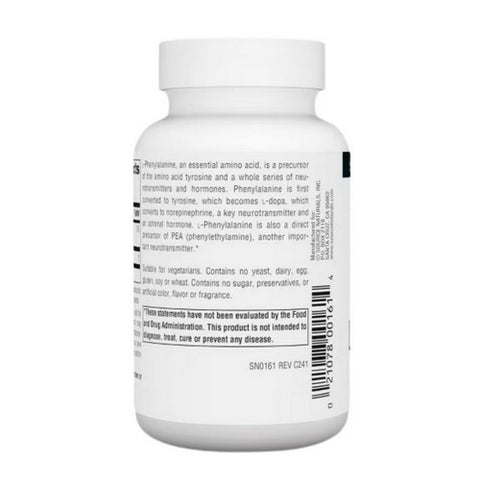 Source Naturals, L-Phenylalanine, 500 mg, 100 Tabs