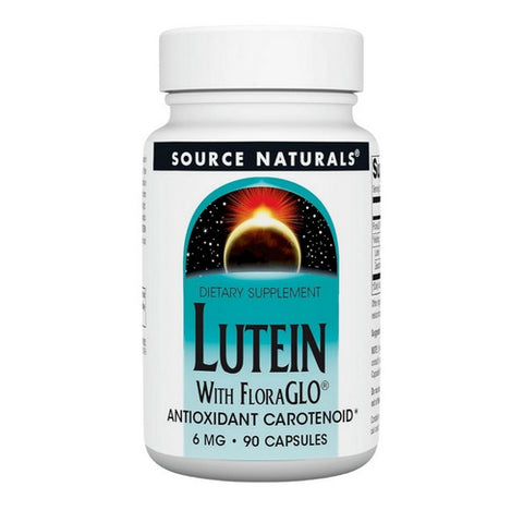 Source Naturals, Lutein, 6 mg, 90 Caps