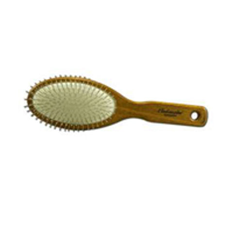 Fuchs Brushes, Ambassador Hairbrushes Large Oval Wooden Brush with Steel Pins, 1 Unit