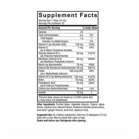 Nature's Answer, Liquid Vitamin B-Complex Great Tasting Tangerine, 16 Oz Nature's Answer