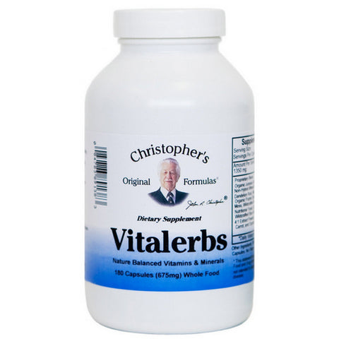 Dr. Christophers Formulas, Vitalerbs, 180 Vegicaps