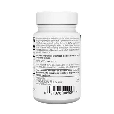 Source Naturals, Mega-GLA 300, 30 Softgels Source Naturals