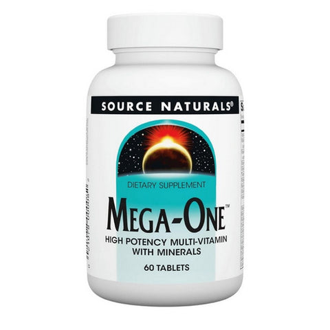 Source Naturals, Mega One (Formerly Mega-Vite 85), 60 Tabs