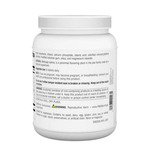 Source Naturals, Alfalfa, 648 Mg, 1000 Tabs Source Naturals