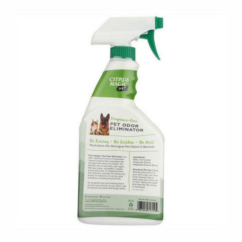 Citrus Magic, Pet Odor Eliminator, 22 Oz Light Lemon Scent Citrus Magic
