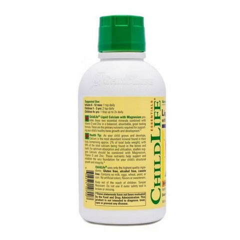 Child Life Essentials, Liquid Calcium Magnesium, 16 Fl Oz
