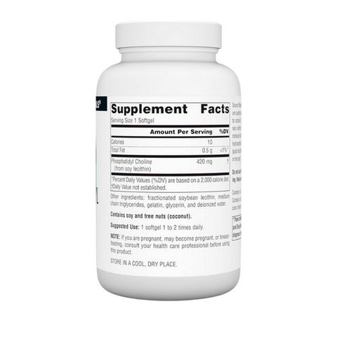 Source Naturals, Phosphatidylcholine In Lecithin, 420 MG, 90 Softgel