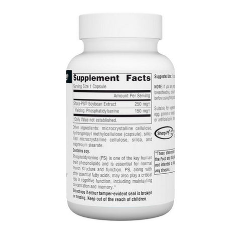 Source Naturals, Phosphatidyl Serine, 150 mg, 60 Caps