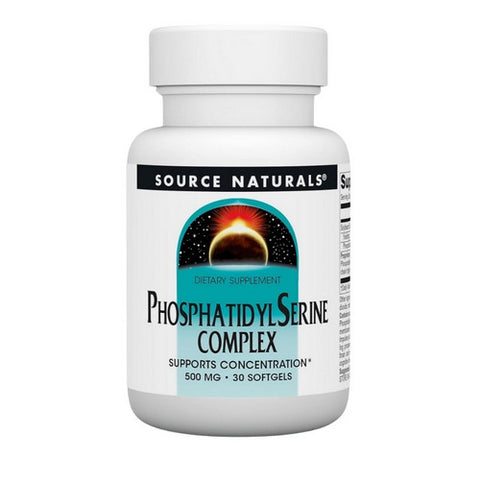 Source Naturals, Phosphatidyl Serine Complex, 500 mg, 30 Softgels