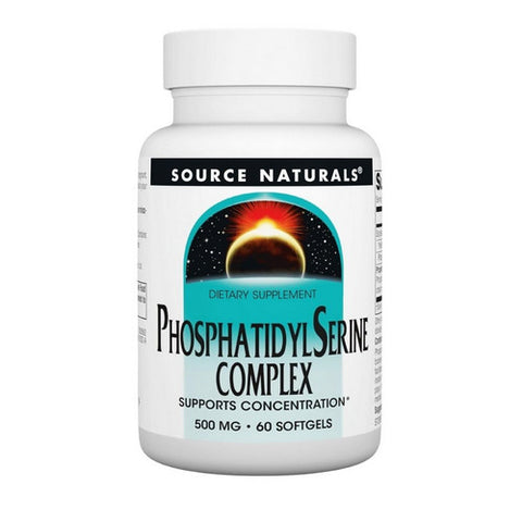 Source Naturals, Phosphatidyl Serine Complex, 500 mg, 60 Softgels