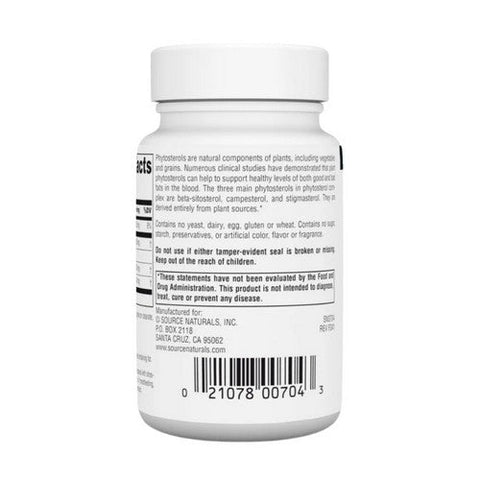 Source Naturals, Phytosterol Complex With Beta-Sitosterol, 113 Mg, 90 Tabs Source Naturals