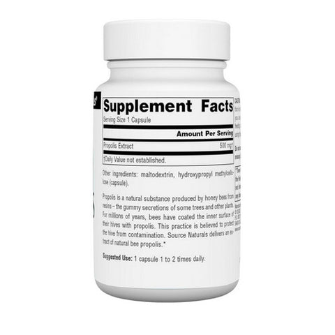 Source Naturals, Propolis, 500 MG, 60 Caps