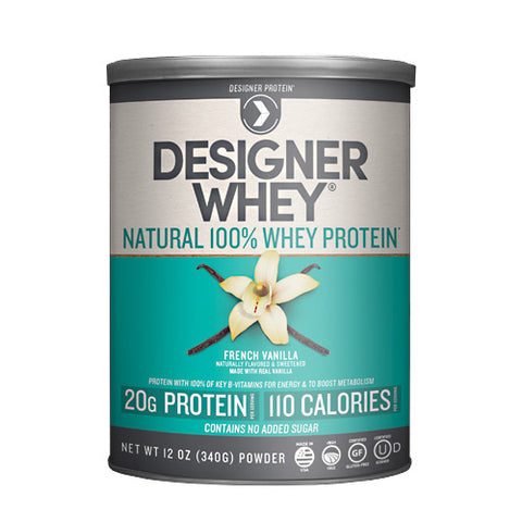 Designer Whey, Designer Whey Protein French Vanilla, 12.7 Oz