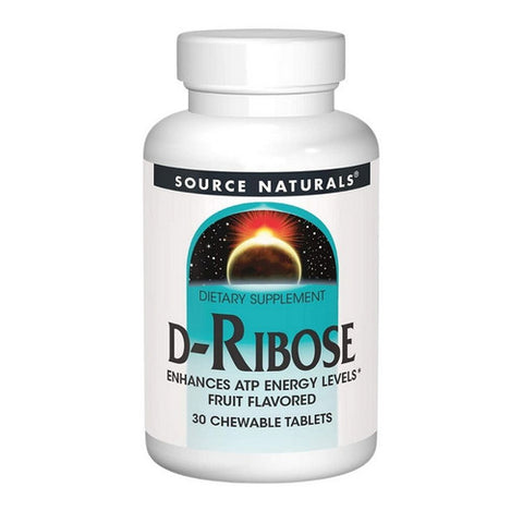 Source Naturals, D-Ribose, 1000 mg, 30 Tabs