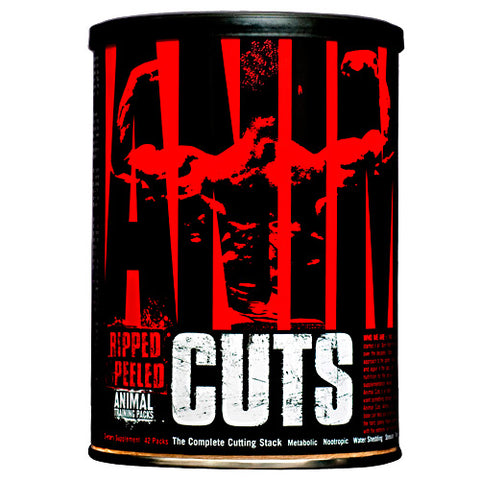 Universal Nutrition, Animal Cuts Ephedra Free, 42 Pak