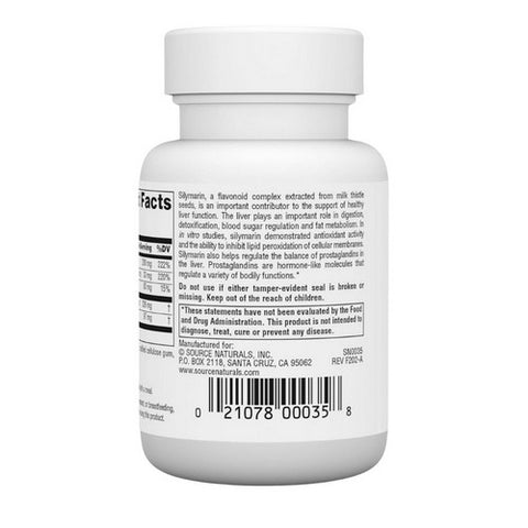 Source Naturals, Silymarin Plus, 30 Tabs