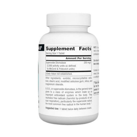Source Naturals, Sod 2000 Units, 180 Tabs Source Naturals
