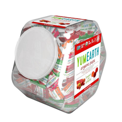 YumEarth, Lollipop Organic, Counter Bin 30 Oz