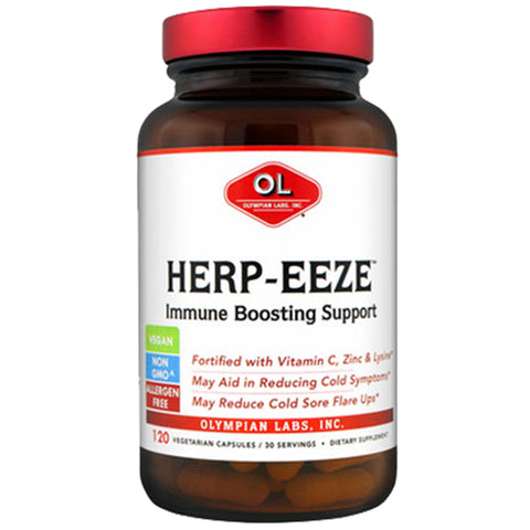 Olympian Labs, Herp-Eeze Immune System Support, 120 caps