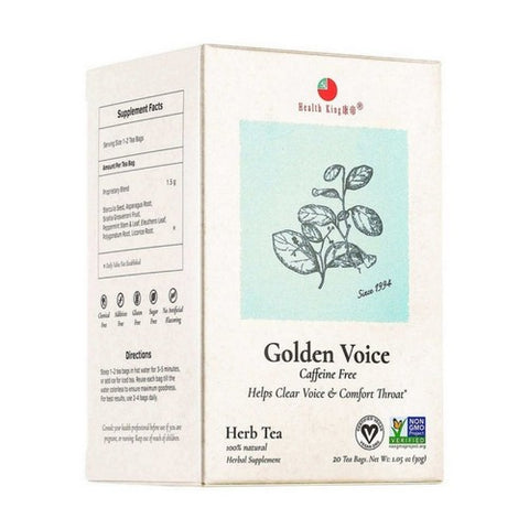 Health King, Tea Golden Voice, 20 BAG