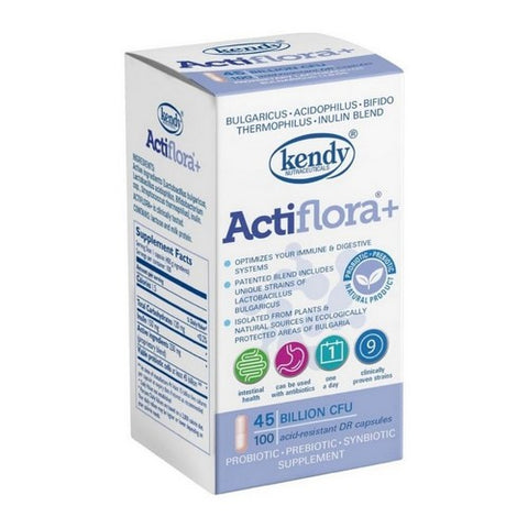 Kendy USA, Actiflora Plus Prebiotic Probiotic, 100 CAP