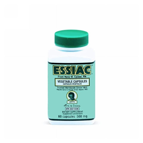 Essiac International, Herbal Supplement, 500mg, 60 vegicaps