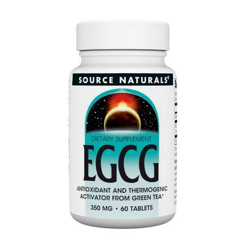 Source Naturals, EGCG from Green Tea, 350 mg, 60 tabs