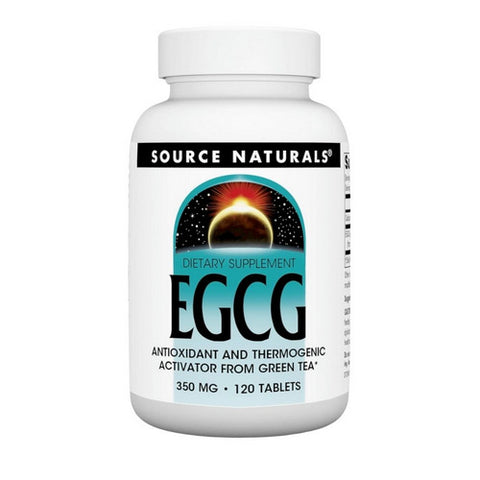 Source Naturals, EGCG from Green Tea, 350 mg, 120 tabs