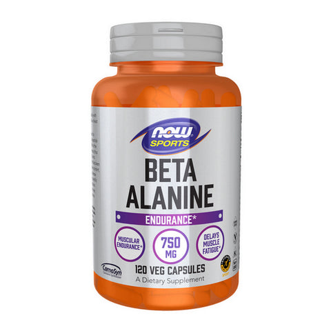 Now Foods, Beta Alanine, 750 mg, 120 Caps