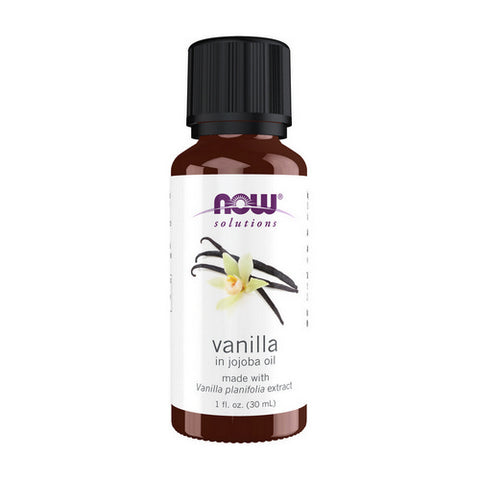Now Foods, Natural Vanilla (In Jojoba Oil), 1 OZ