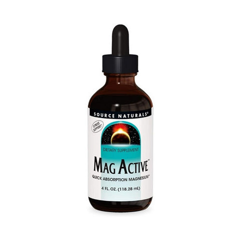 Source Naturals, Mag Active Liquid, 4 Oz