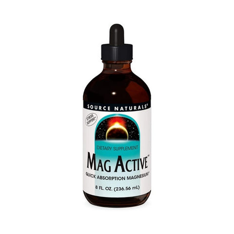 Source Naturals, Mag Active Liquid, 8 Oz