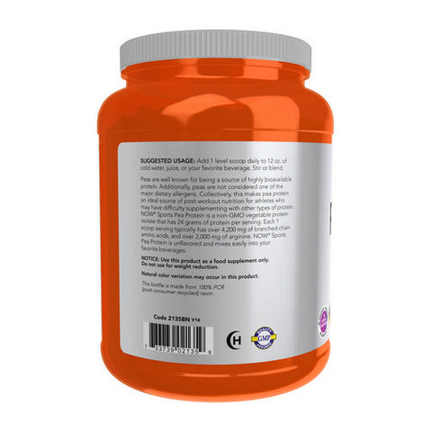 Now Foods, Pea Protein, 2 lbs